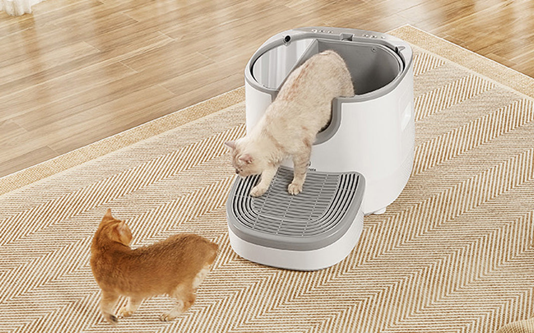 Furoomate Smart Automatic Cat Litter Box Self Cleaning Pet Solution